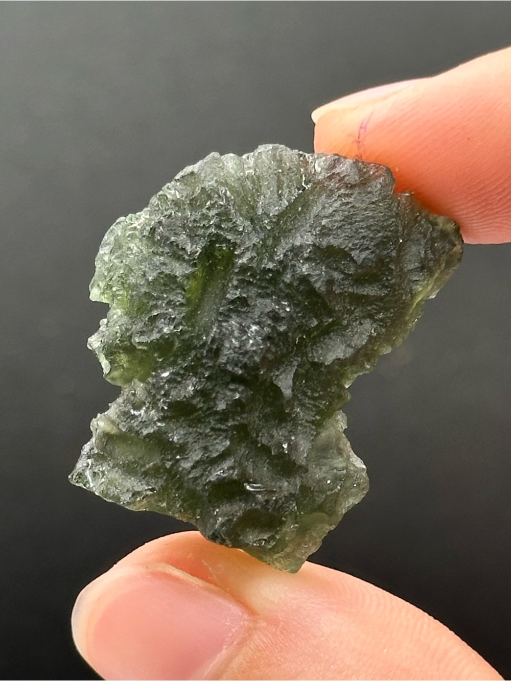 Moldavite Tektite from The Czech Republic 🌲☄️🌲 MTC3